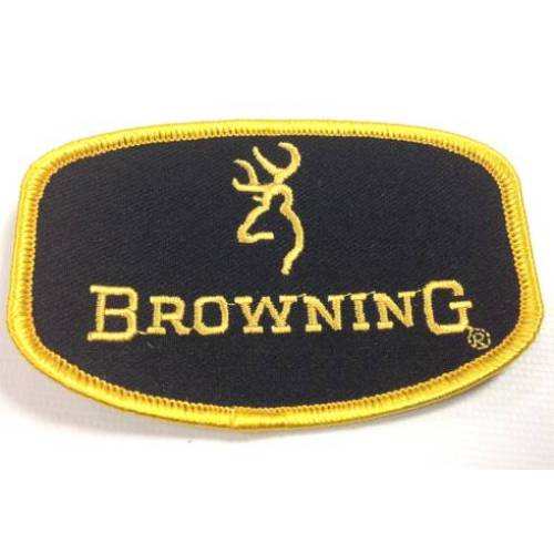 Browning Sew On Cloth Badge