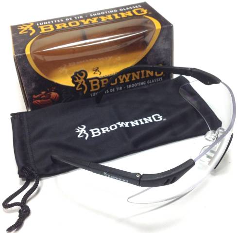Browning Claybuster Clear Shooting Safety Glasses