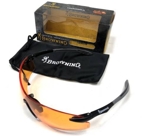 browning claybuster orange glasses