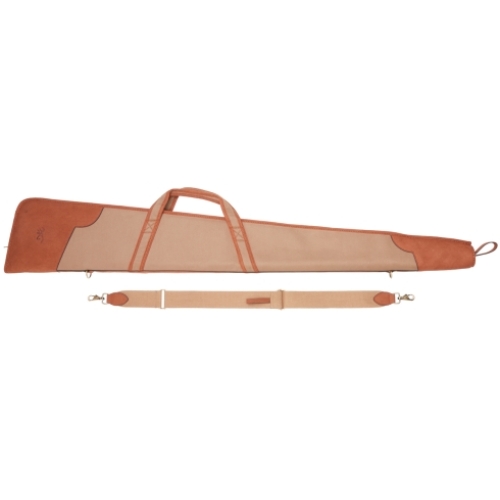 Browning Elite canvas and leather shotgun bag