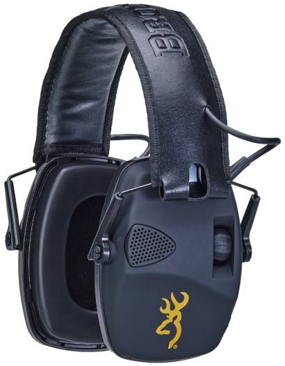 Browning Fox Black Electronic Ear Muffs