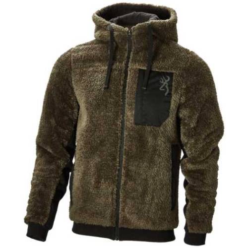 Browning Snapshot Sherpa Warm Green Sweatshirt