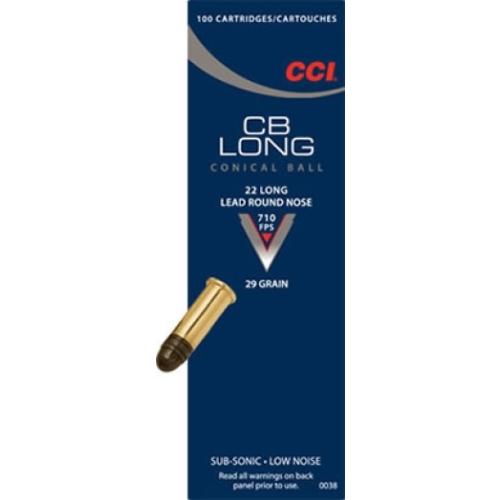 CCI CB Long .22LR 29gr Conical Ball Ammunition