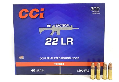 cci ar tactical .22 lr ammunition