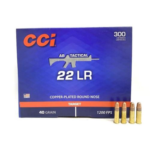 cci ar tactical .22 lr ammunition