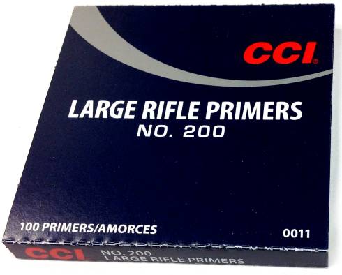 CCI No. 200 Large Rifle Primers