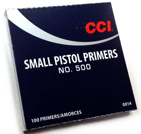 CCI #500 Small Pistol Primers