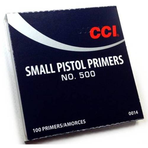 CCI #500 Small Pistol Primers