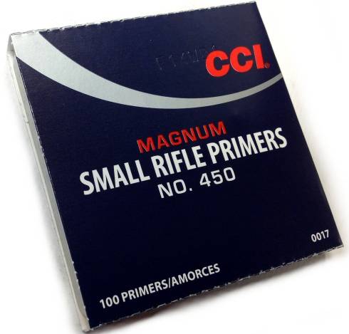CCI Small Rifle Magnum Primers No.  450