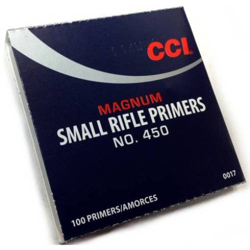 CCI Small Rifle Magnum Primers No.  450