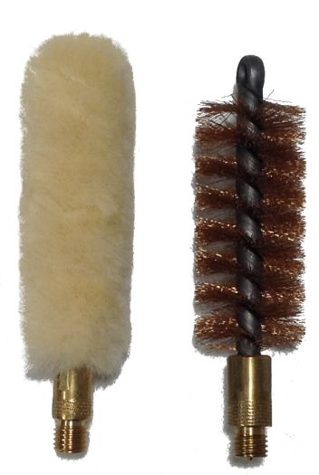 12 Gauge Wool Mop&Bronze Brush Cleaning Set