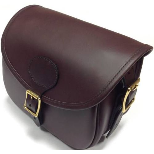 Croots Byland Leather 100 Cartridge Bag - Oxblood