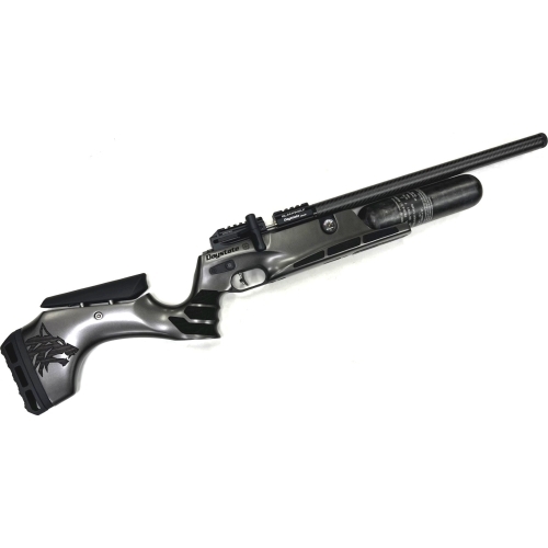 Image Of Daystate Black Wolf Hi Lite Carbon Grey .22 Pre-Charged Air Rifle daystate black wolf hi lite carbon grey 22