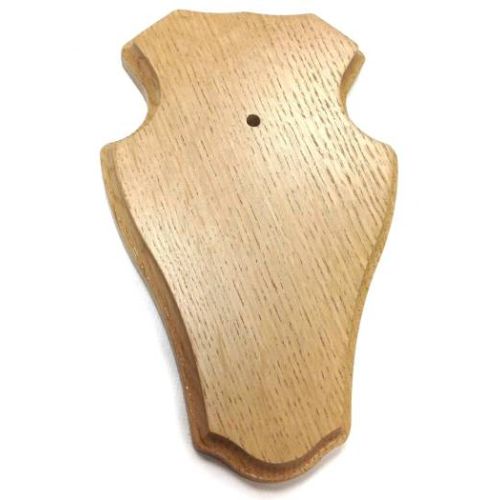 Light Oak 19 x 12cm Roe & Muntjac Deer Trophy Shield