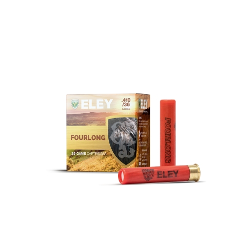 Eley Fourlong .410 Gauge 12.5gm 2.5" Shotgun Cartridges