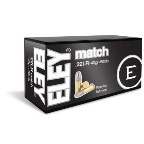 Eley Match .22LR 40gr ammunition for sale