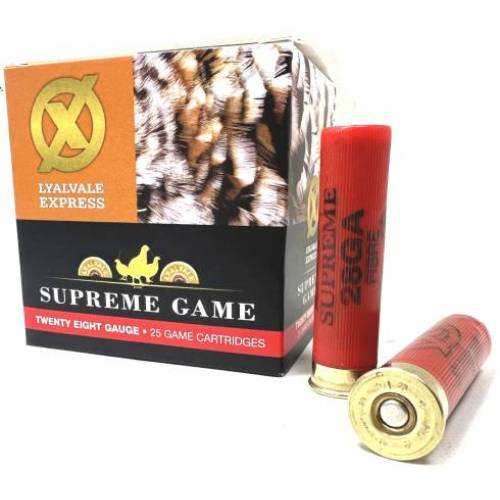 Express Supreme Game 28 Gauge 28gm Fibre Wad Shotgun Cartridges