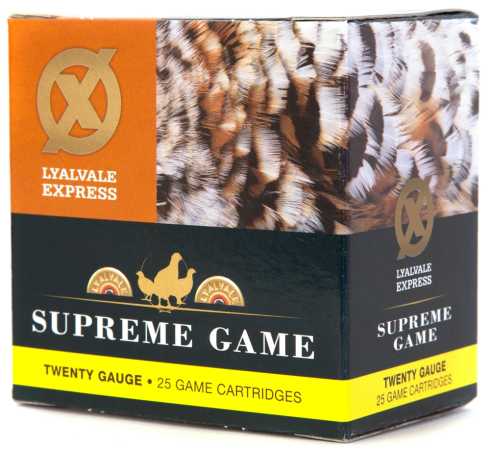 Express Supreme Twenty 20 Gauge 25gm Game Cartridges