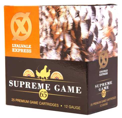 Express Supreme Game 30gm Fibre 12 Gauge Shotgun Cartridges