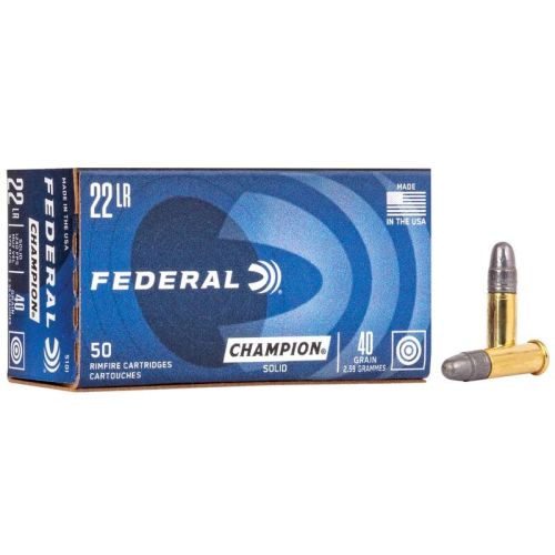 Federal Champion .22LR 40gr Ammunition