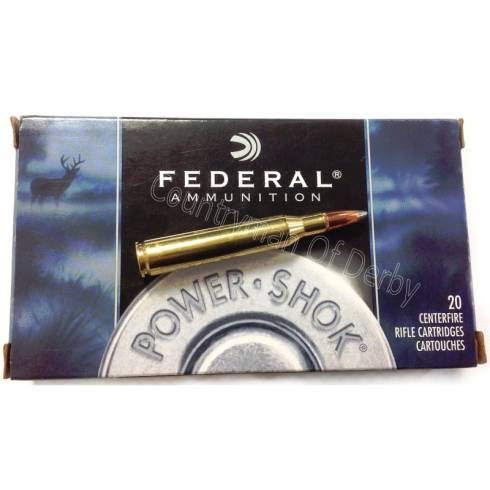 Federal .308 180gr SP Soft Point Power-Shok Ammunition 308B