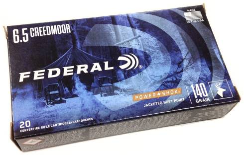federal 6.5 creedmoor 140gr power shok ammunition