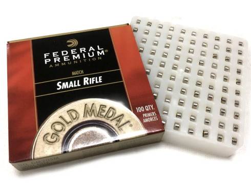 federal gold medal small rifle primers