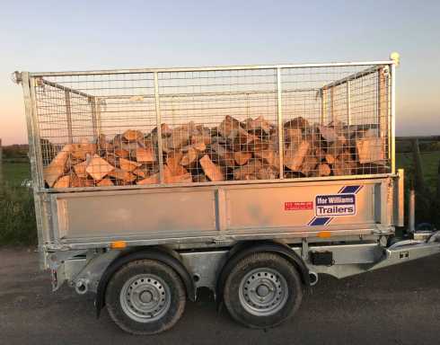 Seasoned Hardwood Firewood Logs For Sale Derbyshire