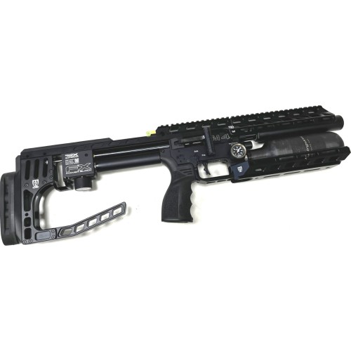 Image Of FX Impact M4 Micro .22 Black Air Rifle fx impact m4 micro black .22 air rifle