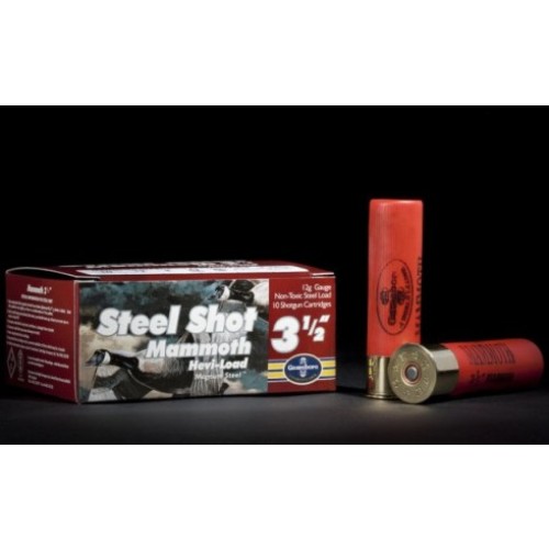 Gamebore Mammouth Steel 12 Gauge 42gm 3.5" Shotgun Cartridges