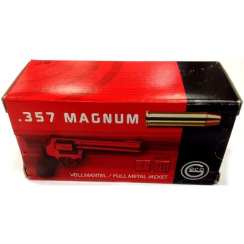 Geco .357 Magnum 158gr FMJ Ammunition