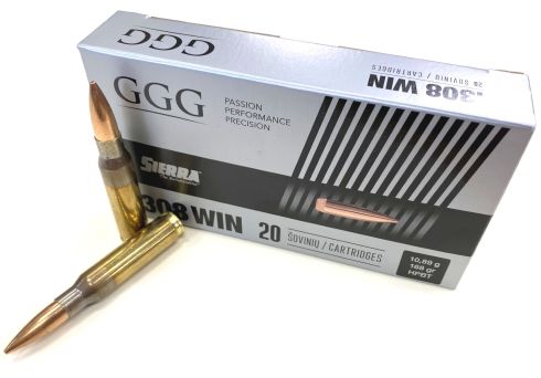 GGG .308 168gr HPBT Match Sierra Matchking Ammunition