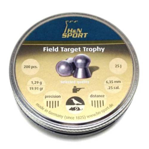 H&N Field Target Trophy .25 Pellets