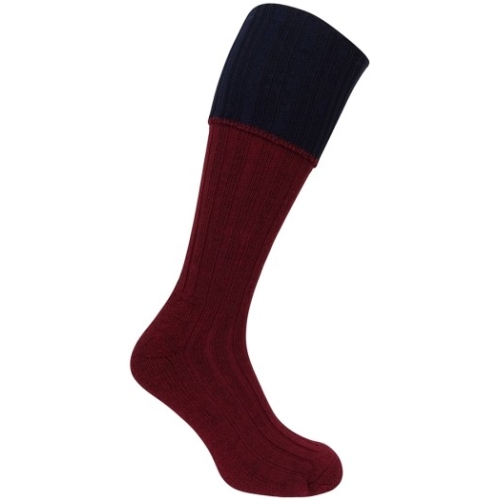 Hoggs Contrast Turnover Top Stocking