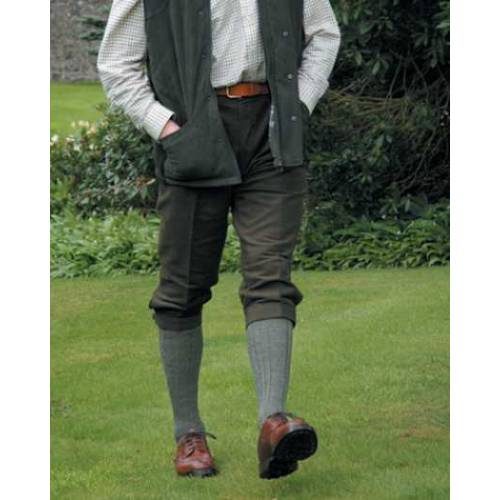 Hoggs Moleskin Breeks In Dark Olive 