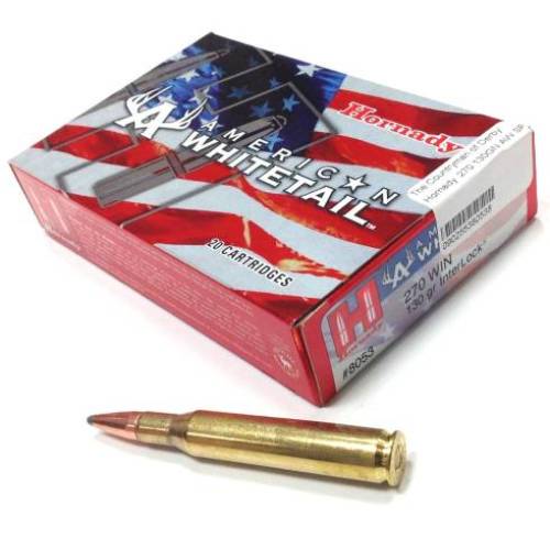 Hornady .270 Win 130gr American Whitetail Soft Point SP Ammunition 8053