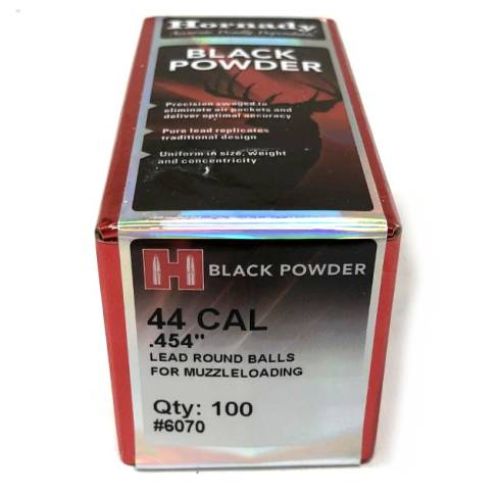 hornady .44 cal lead round balls .454" 6070