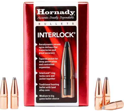 Hornady Interlock 6.5mm 140gr SP Bullets