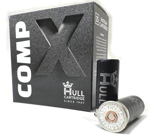 Hull Comp X 21gm Fibre Wad 7.5 Shotgun Cartridges