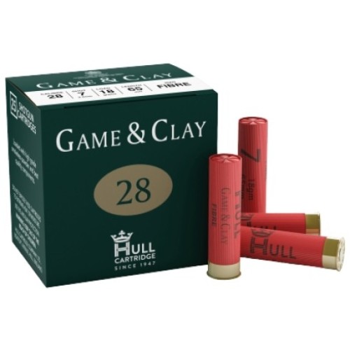 Hull Game & Clay 18g 28B Cartridge Fibre