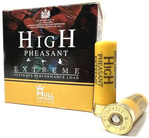 Hull High Pheasant Extreme 20 Gauge 28gm Fibre Wad Shotgun Cartridges