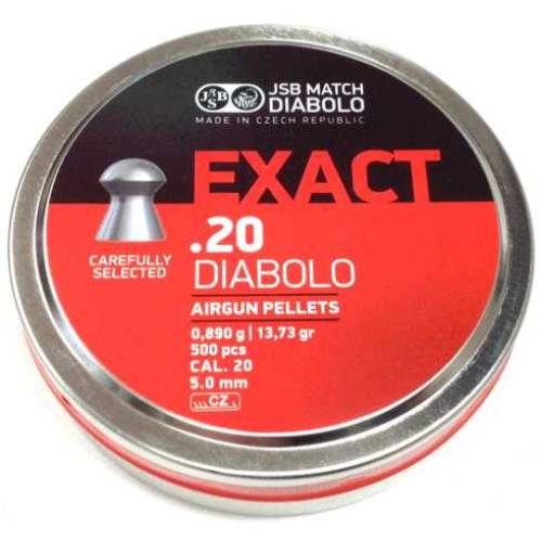 JSB Exact Diablo .20 Cal 5.10 Airgun Pellets