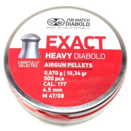 JSB Exact Heavy .177 4.52 Airgun Pellets