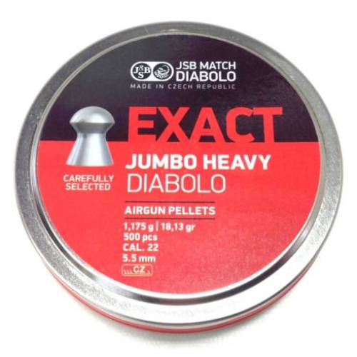 .22 JSB Exact Jumbo Heavy 5.52 Pellets