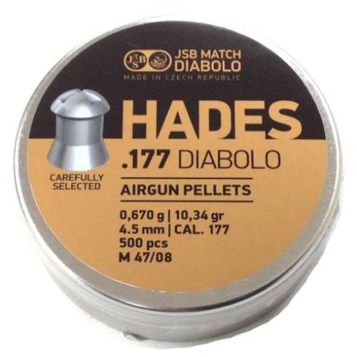 JSB Hades .177 Air Rifle Pellets 4.50