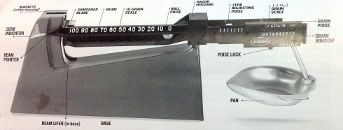 Lee Safety Powder Scale For Measuring Out Nitro Powders