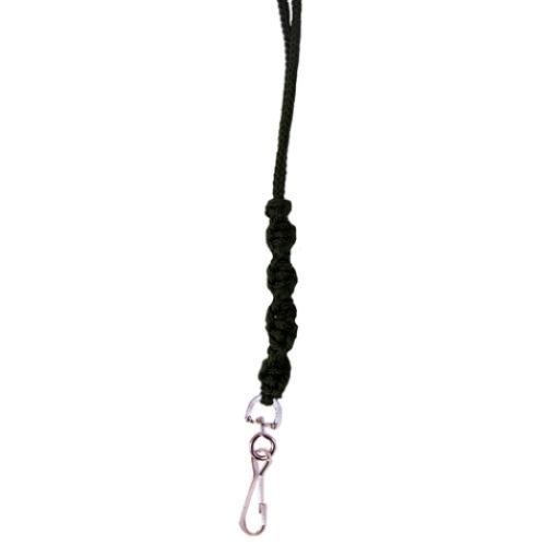 Olive Twisted Whistle Lanyard