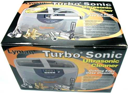 Lyman 2500 Turbo Sonic Cleaner For Cleaning Gun Parts And Rifle Cases
