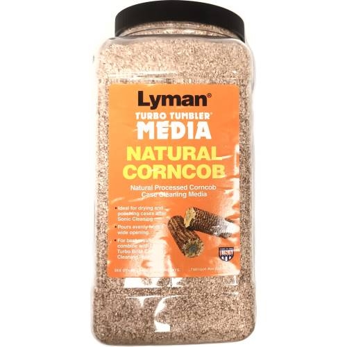 Lyman Turbo Tumbler Media - Natural Corncob
