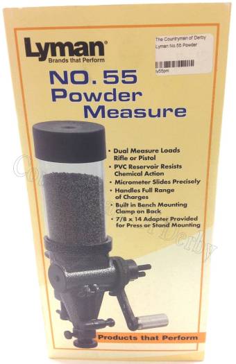 Lyman No.55 Powder Measure And Dispenser For Nitro Reloading Powders